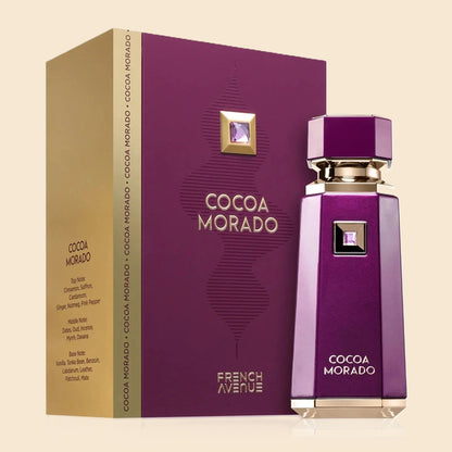 French Avenue Cocoa Morado 100ml EDP oriental fragrance bottle - Estilo Fresco Dubai