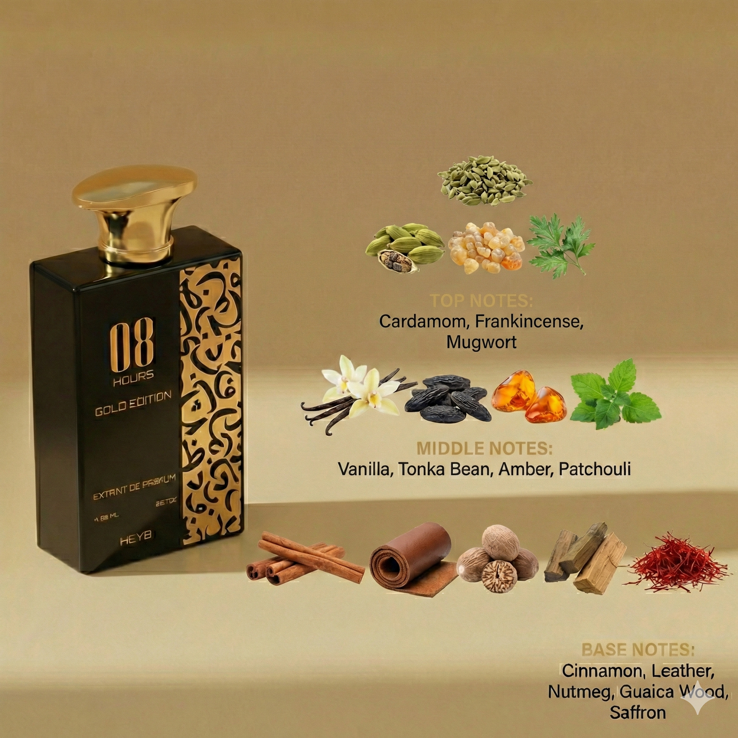 H&YB 08 Hours Gold Edition 100ml EDP