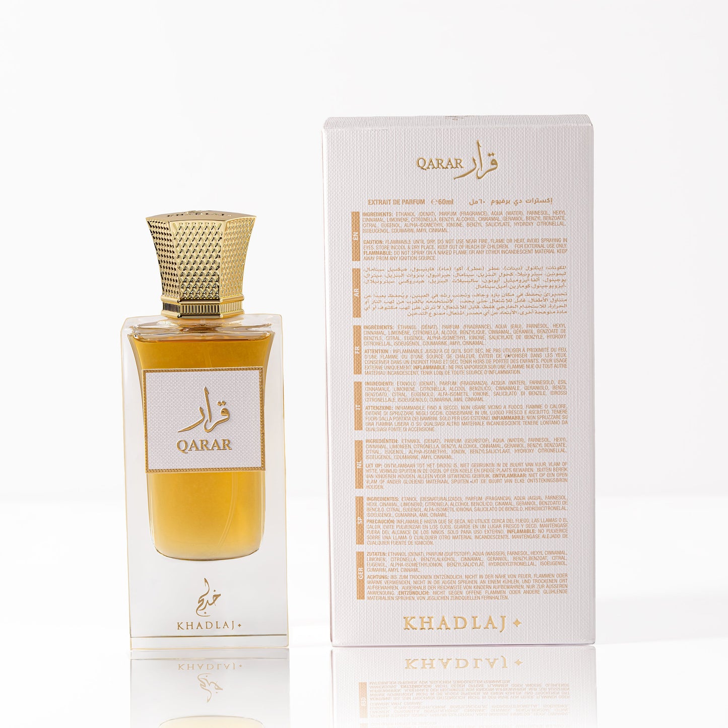 Khadlaj Qarar 60ml Extrait de Parfum for Men & Women - Estilo Fresco Dubai