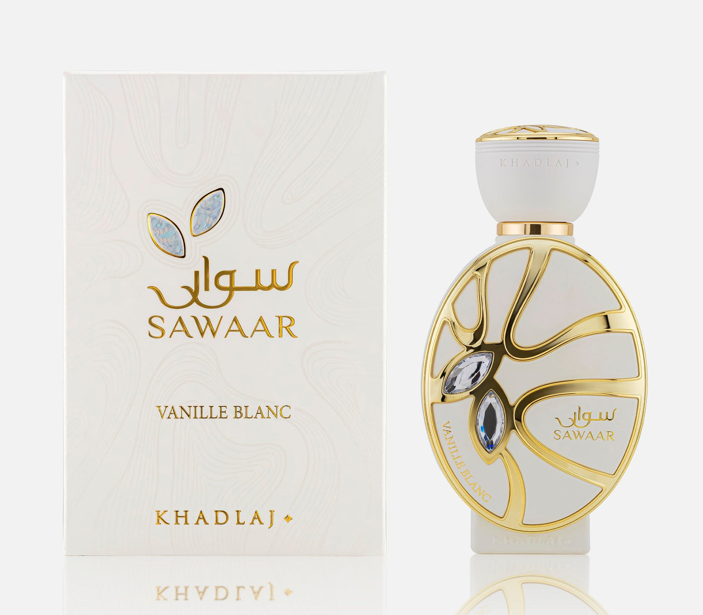 Khadlaj Sawaar Vanille Blanc 100ml Extrait de Parfum Spray for Women - Estilo Fresco Dubai