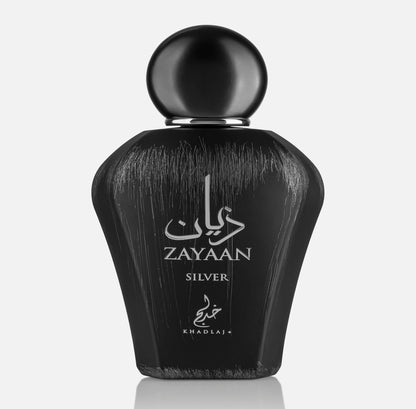Khadlaj Zayaan Silver 100ml Eau de Parfum for Men - Estilo Fresco Dubai