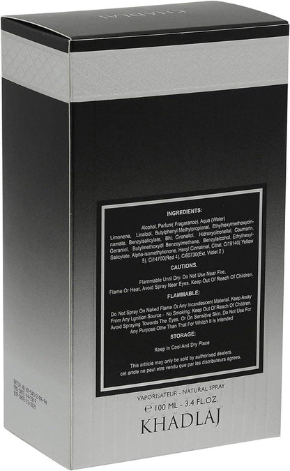 Khadlaj Perfumes Pure Musk For Unisex - EDP Spray, 100 ml Musk